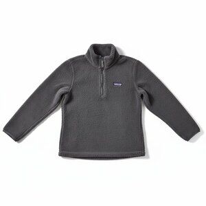 Patagonia Gray Better Sweater 1/4 Zip Fleece Pullover Jacket